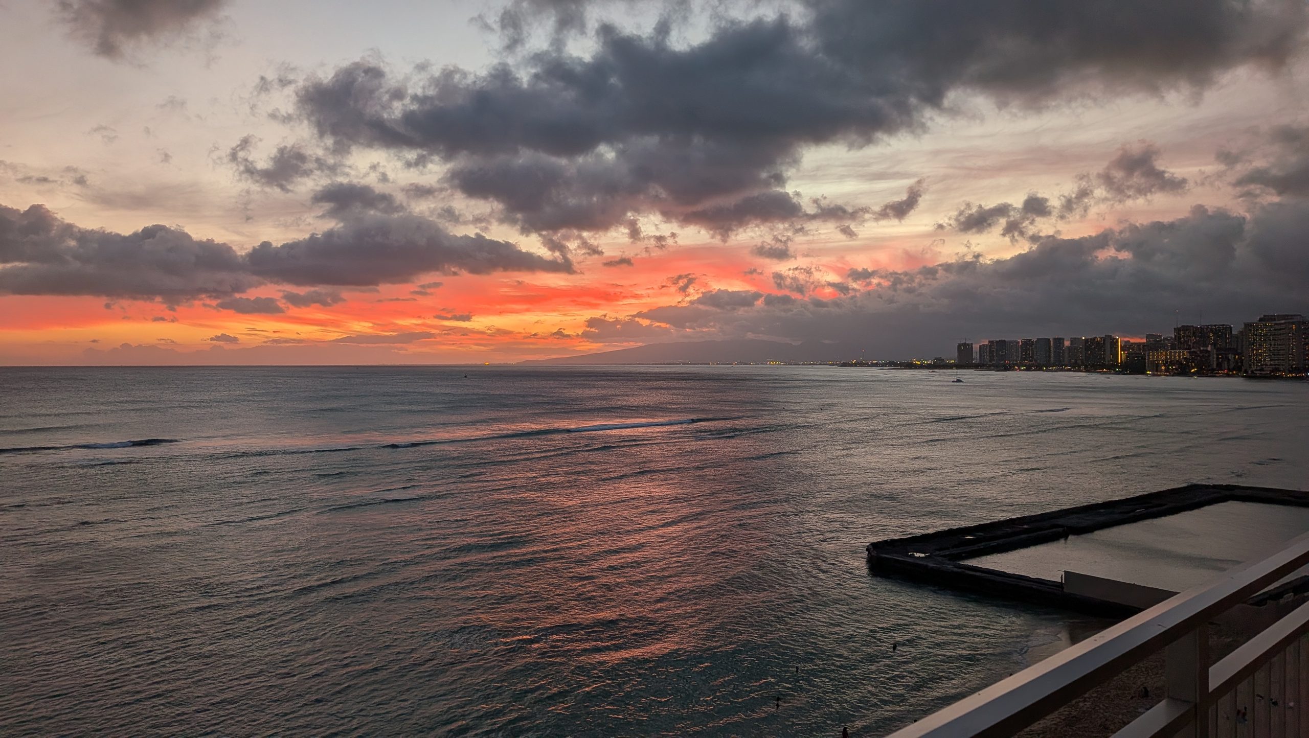 Sunset from last night